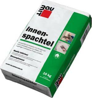 Baumit interieurvuller is verkrijgbaar in papieren zakken van 10 kg.