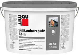 De siliconenpleister fijn is verkrijgbaar in de kleur wit in een emmer van 25 kg.