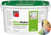 Baumit KlimaDekor met een korrelgrootte van 2 mm is verkrijgbaar in emmers van 25 kg in pastelkleuren.