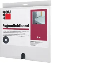 Baumit voegafdichtingstape is geschikt voor voegbreedtes van 3 - 7 mm. Voegenband in omdoos.