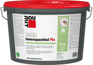 De Kalkin interieurplamuur Fix is verkrijgbaar in een emmer van 20 kg - 100% recyclebaar.